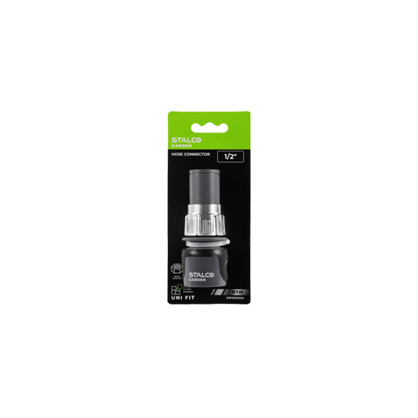 Snabbkoppling genomgående 1/2" XTR STALCO GARDEN aluminium utan legering S101010000