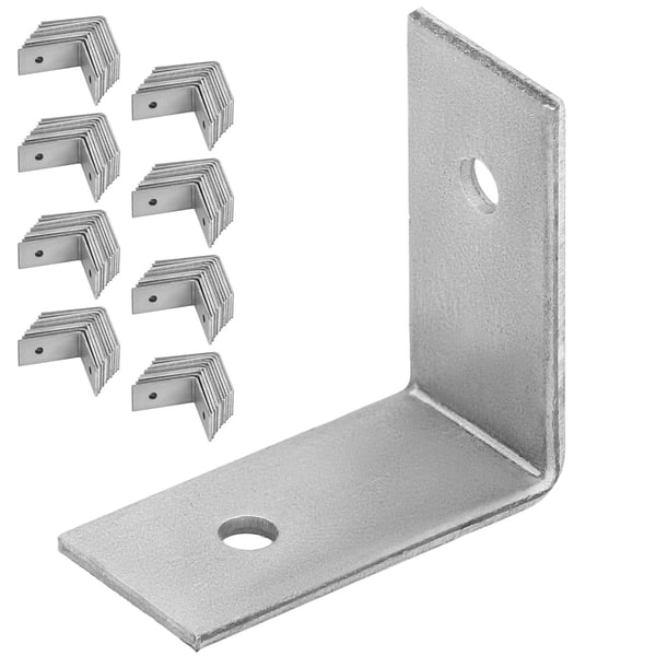 Kotarbau® Kirvesmiehen kulmaliitin ruostumatonta terästä sinkittyä 30 x 30 x 15 mm 100 kpl:n sarja Kotarbau® Kirvesmiehen kulmaliitin ruostumatonta terästä sinkittyä 30 x 30 x 15 mm 100 kpl:n sarja