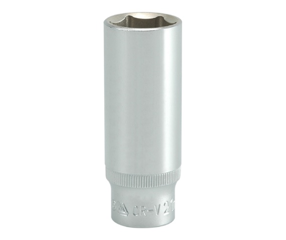 PITKÄ HYLSY 6-KÄRKINEN KROMATTU 1/2'' 21MM - YT-1234 PITKÄ HYLSY 6-KÄRKINEN KROMATTU 1/2'' 21MM - YT-1234