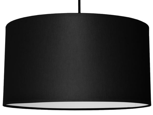 Hängande lampskärm modern tyg 35 cm LED