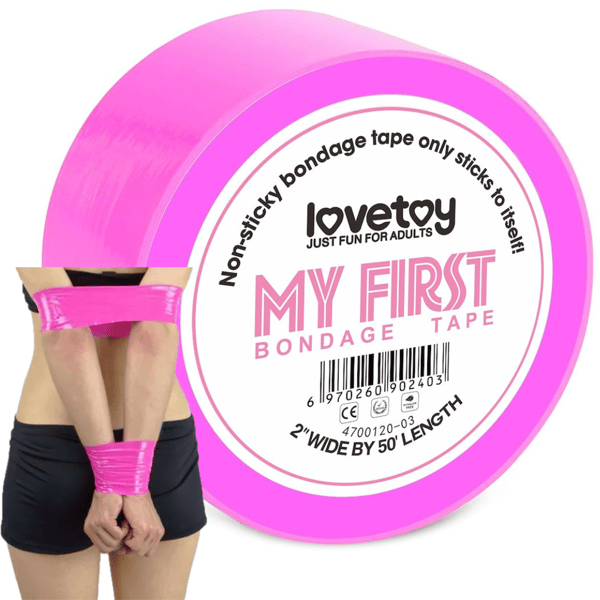 Lovetoy bondageband fuksia