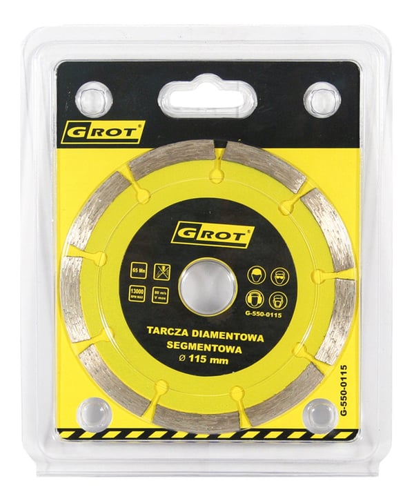 SEGMENTERET DIAMANTKLING 115 MM - G-550-0115