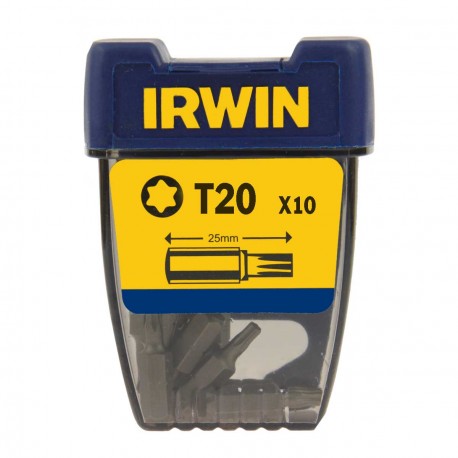 TORX SKRUETRÆKKERBIT 1/4' 25MM 10 STK. T20 - I-10504353