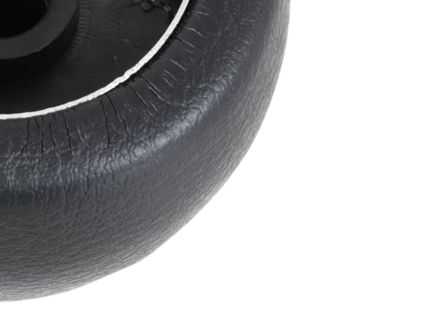 Alfa Romeo 147 00-10 gearknob sort og sølv 5 gear