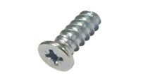 GALVANISERET KONISK EUROSKRU 6,3*13MM - EU 6,3*13