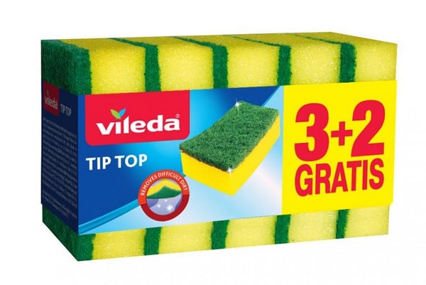VILEDA TIP TOP DISKSVAMP 3+2 GRATIS - BHP HIC 3996