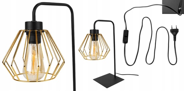 RUCIAK GOLD LED -yöpöytävalaisin