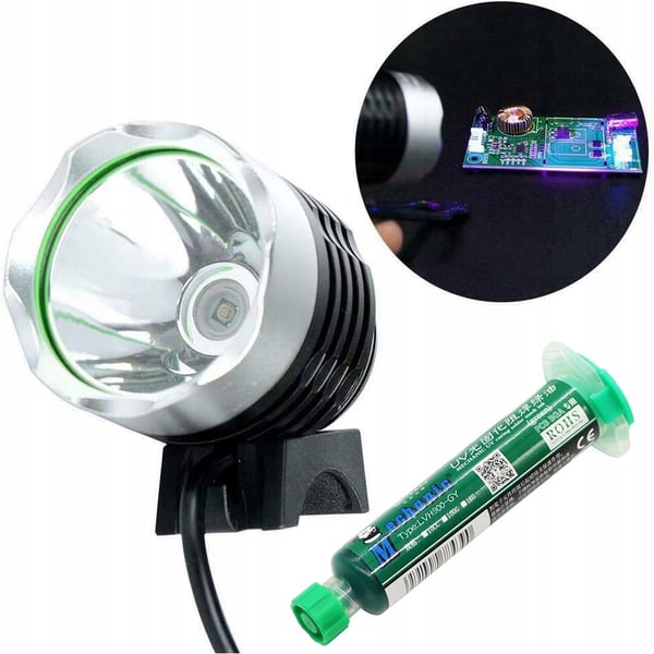Rosfix UV-lampa 6-10W lödmaskin kovettamiseen ja vihreä lödmask ruiskussa