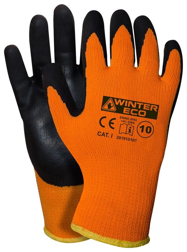 BELAGDA, ISOLERADE HANDSKAR VINTER ECO/W100 STORLEK 10 - 12,0 PAR - REK W100 10