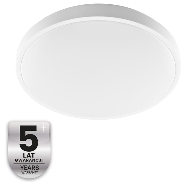 CELIS LED-kattovalaisin pyöreä 36W 4000K IP44 valkoinen Ring ALS LUMILED