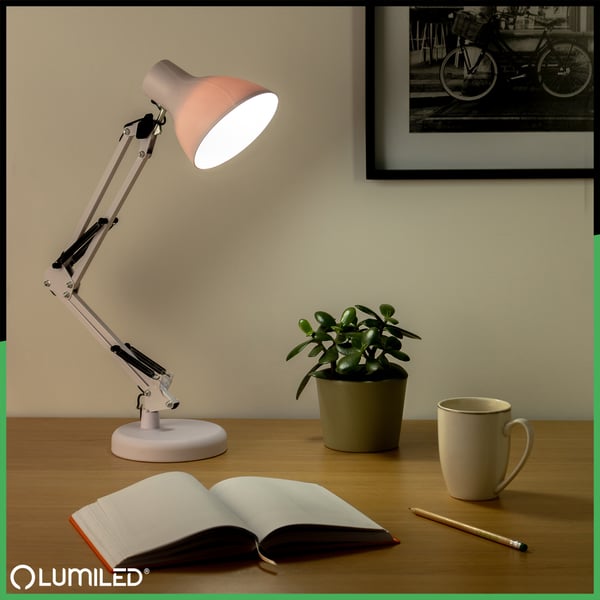 Pöytälamppu LED 7W CCT himmennettävä Marti valkoinen Lumiled