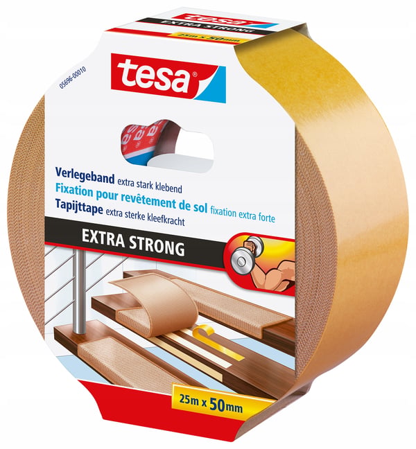 Tesa Extra Stark Mattetape 25 m/50 mm Stark