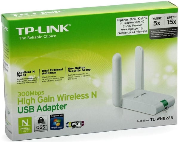 TP-Link TL-WN822N WiFi N USB netværksadapter