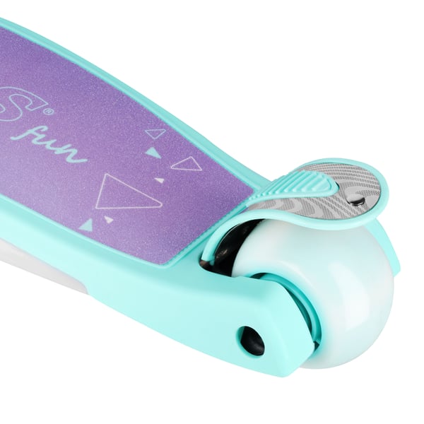 Lasten potkulauta NILS FUN HLB1310 violetti LED