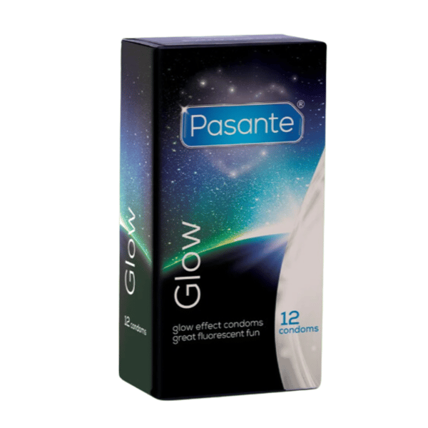 Pasante Glow 12-pack kondomer