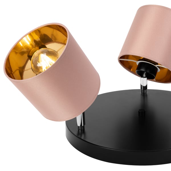 Lofthængende lampe med gylden LED-loftlampe
