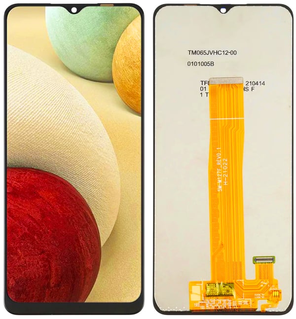 Original LCD-skærm med touchskærm til Samsung Galaxy SM-A125 A12 TFT