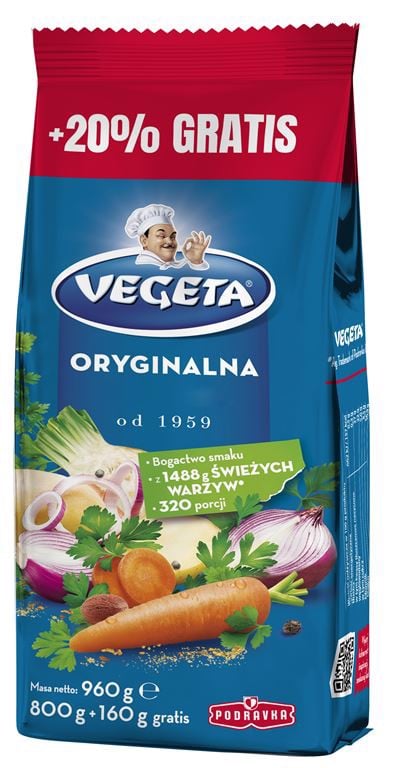 Vegeta grönsakskrydda för rätter 800g