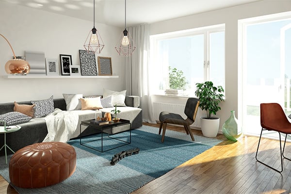 Original LOFT retro Edison koppar pendellampa