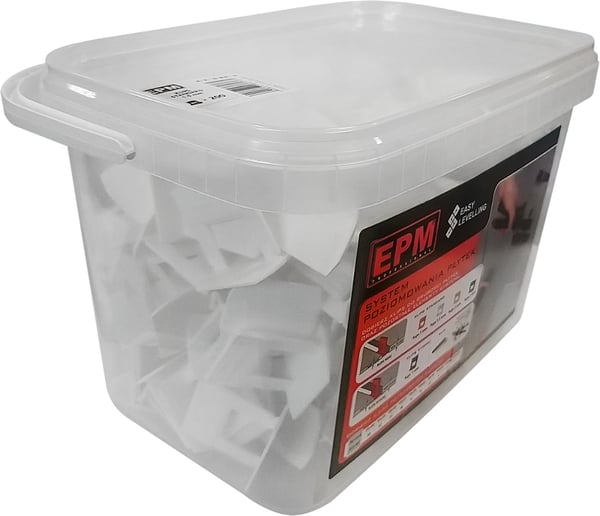 NEM NIVELLERING AF FLISEINSTALLATIONSKLIPP 200 STK. 1,5 MM - E-315-8815