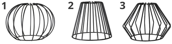 LOFTTAKLAMPA METALL E27 LED