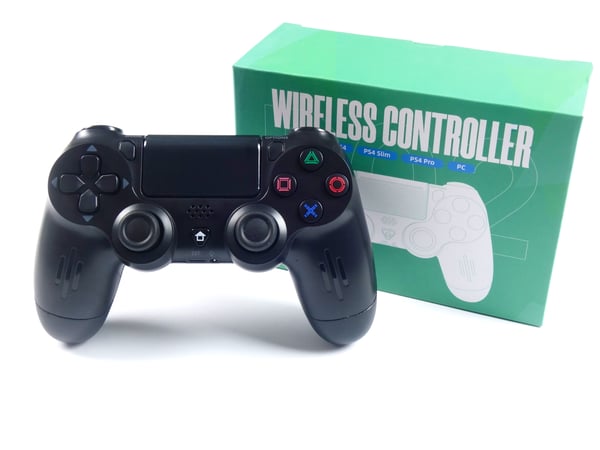 Langaton ohjain PS4:lle, PlayStation 4:n värinätoiminto, musta