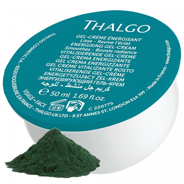 Thalgo Refill Energizing Gel-Creme spirulinalla VT22025