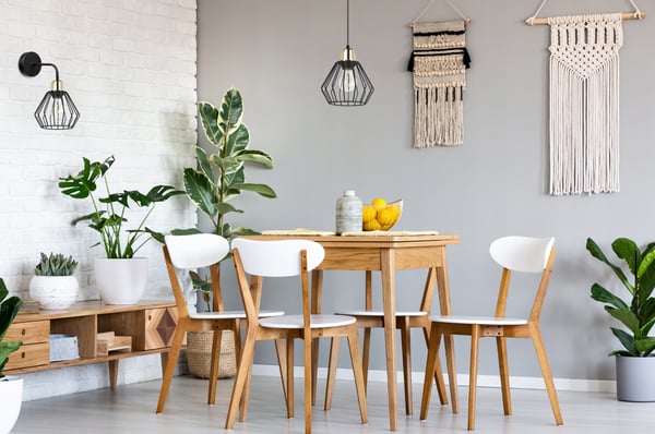 VÆGLAMPE, FIRKANTET LAMPE, METALLAMPE, TRÅD, LED
