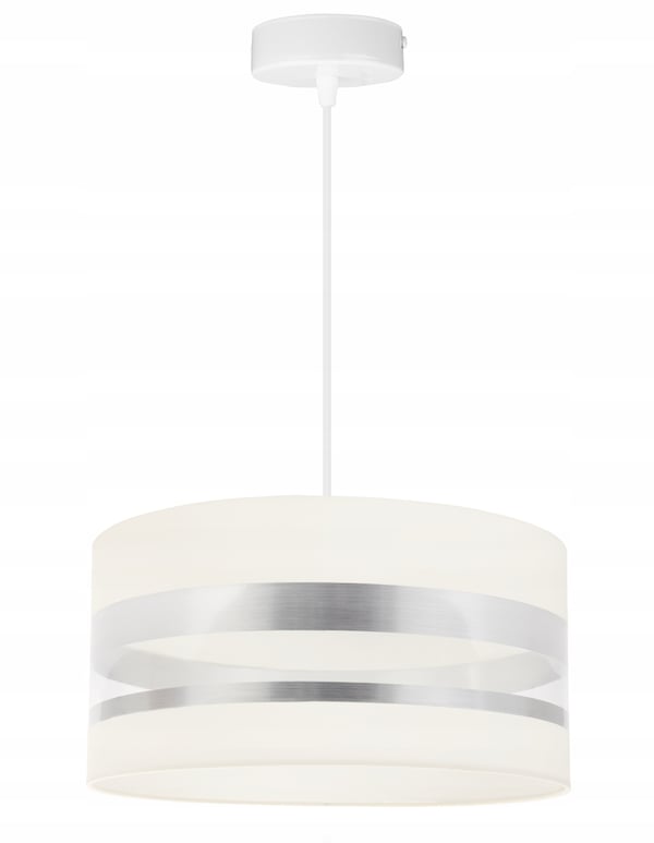 ELEGANT LOFTHÆNGELAMPE, KROM, LED-LAMPESKÆRM