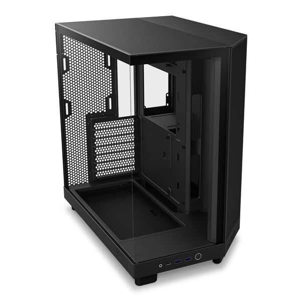 NZXT H6 Flow Midi Tower-kabinet, sort med vindue