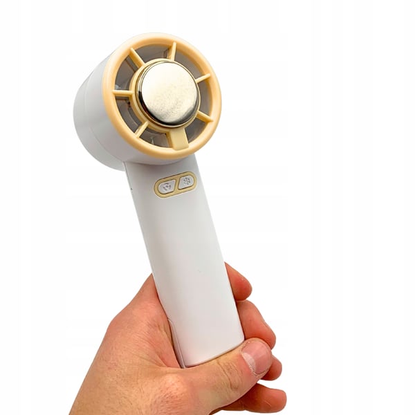 Bærbar bordventilator, foldbar, trådløs, kraftfuld, USB