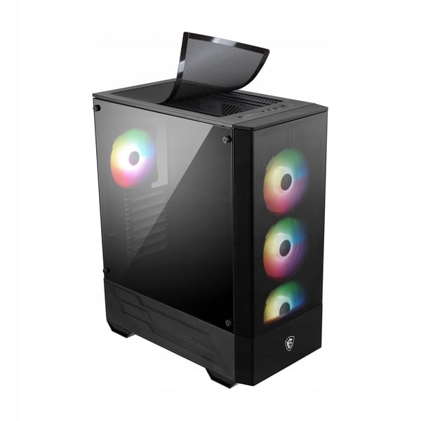 MSI MAG Forge 112R ATX MIDI -kotelo ikkunalla, ei virtalähdettä
