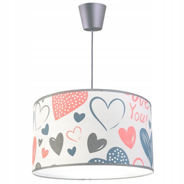 Lofthængende lampe til børn, LED-lampeskærm