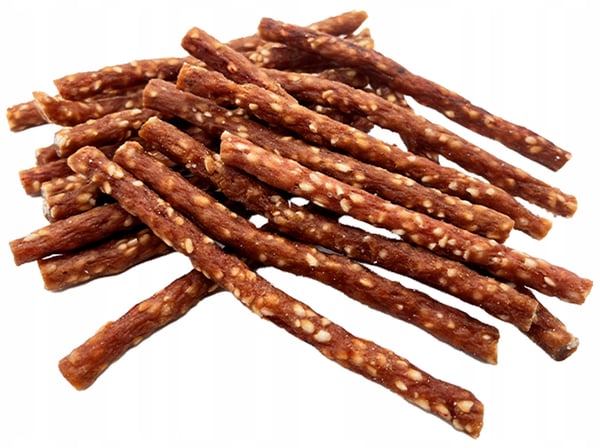 Hundesnack Soft Sticks med and og ris UniQ Pets 500g