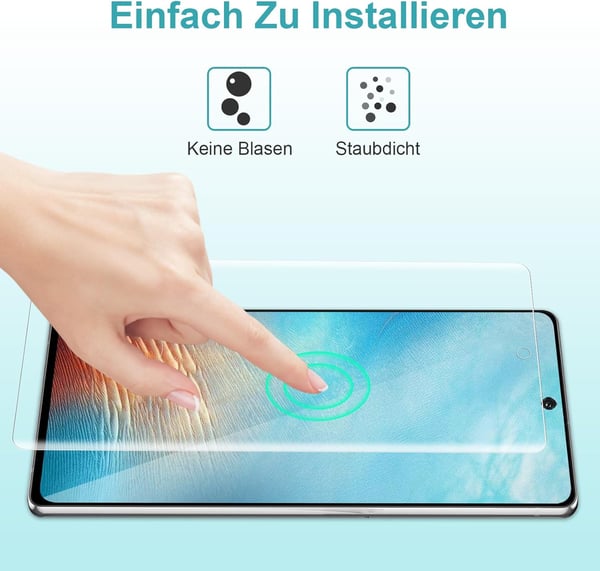 Hærdet glasskærmbeskytter til Samsung Galaxy Note 20 5G 2 stk.