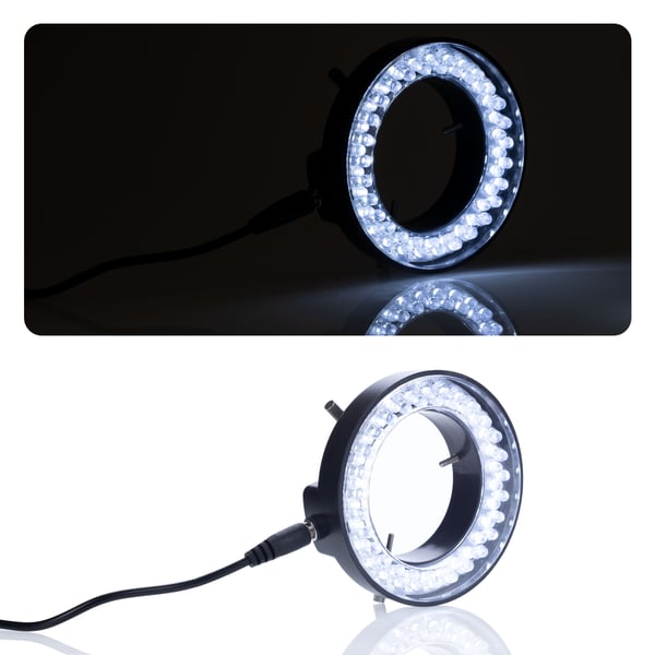 Justerbar 56xLED mikroskopbelysning