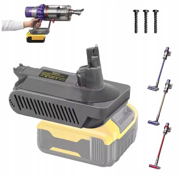 DeWalt 18/20V batterikonverter til Dyson V10