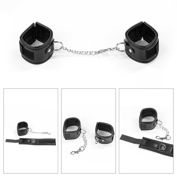 Lovetoy BDSM Deluxe sidontakohtelu -sarja naamio, käsirahkeet, piiska ja vibrantteri