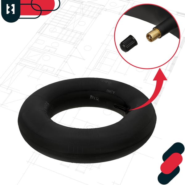 Kotarbau® Kottikärryjen sisäkumi, kottikärryt, kärryt 8-4.00