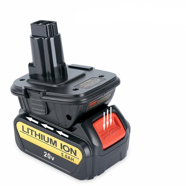 Dewalt DC9096 Adapter til Dewalt Batteri (DCA1820) Sort