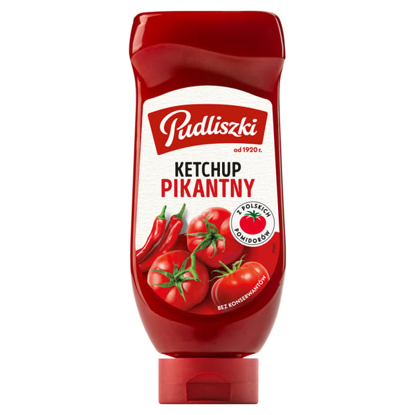 Pudliszki Tulinen Ketsuppi 700 g