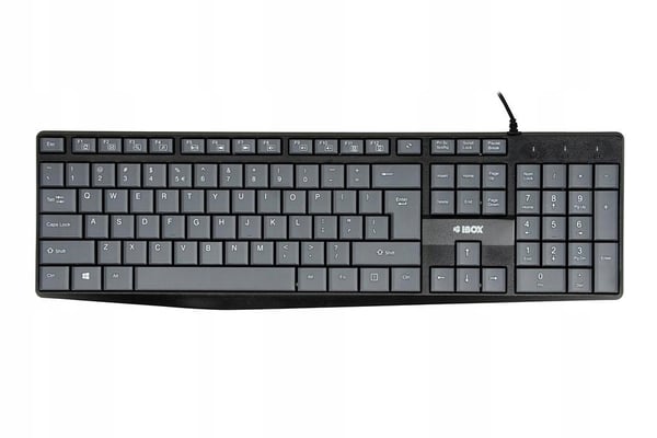 iBOX Eris gråt kablet tastatur