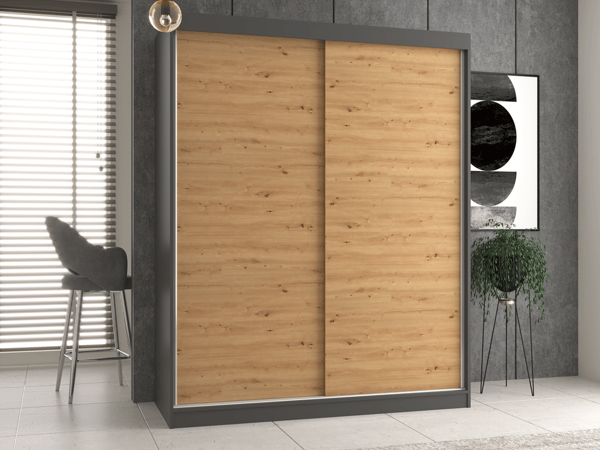 Iga 160/B antracit håndværksgarderobe