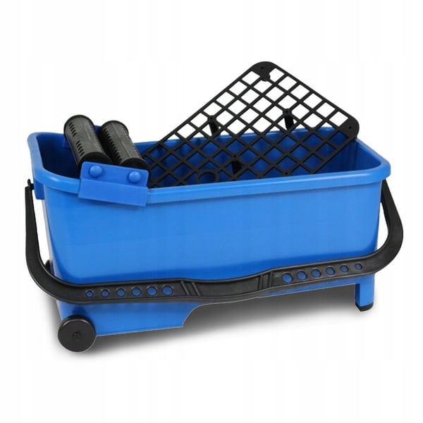 Kubala mini hink för kakelsättning 9907 - (16l hink för kakelsättning, galler, hjul (2 st), rullar) Kubala mini hink för kakelsättning 9907 - (16l hink för kakelsättning, galler, hjul (2 st), rullar)