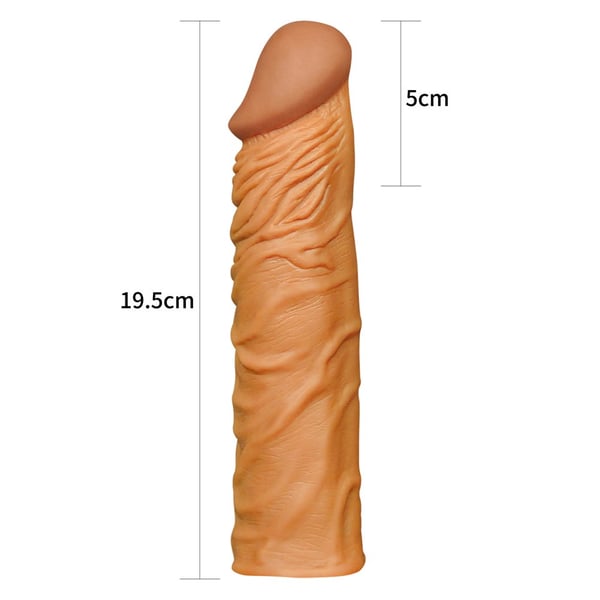 Lovetoy ADD 2" Pleasure X-Tender ruskea pidennin