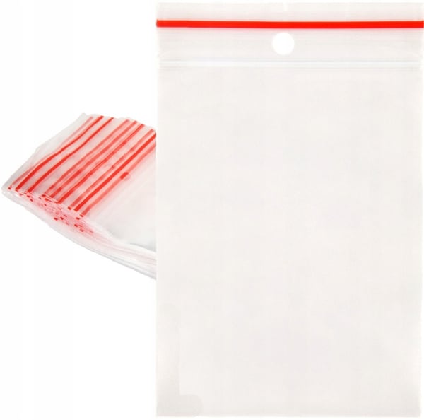 Ziplock-påsar 60 x 80 mm - 1000 stycken