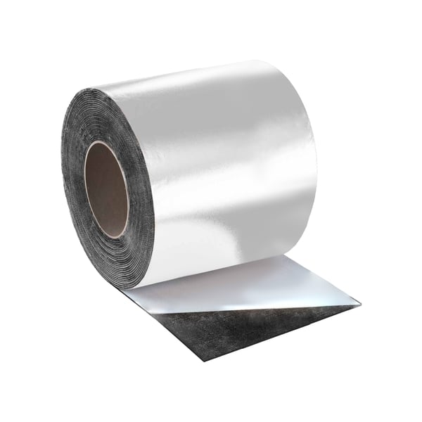 Flexbit bitumentape 150 mm x 10 m aluminium