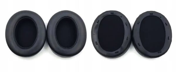 Korvatyynyt, Korvatyynyt, Korvatyynyt Sony WH-XB910 XB910N -kuulokkeille, musta