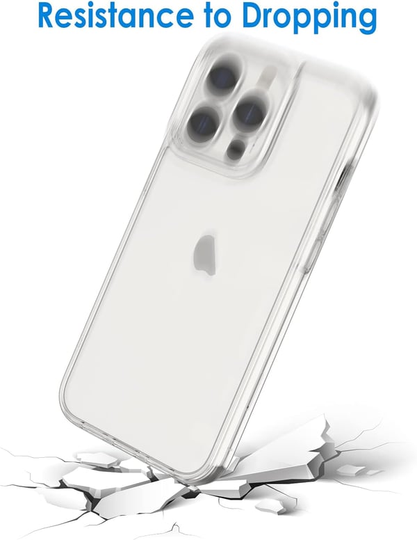 Transparent bakskal för Apple iPhone 13 Pro + 3x härdat glas