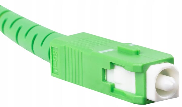 Lanberg SM SC/APC-SC/APC simplex fiberoptisk patchkabel 3,0 mm G657A2 2,5 m vit